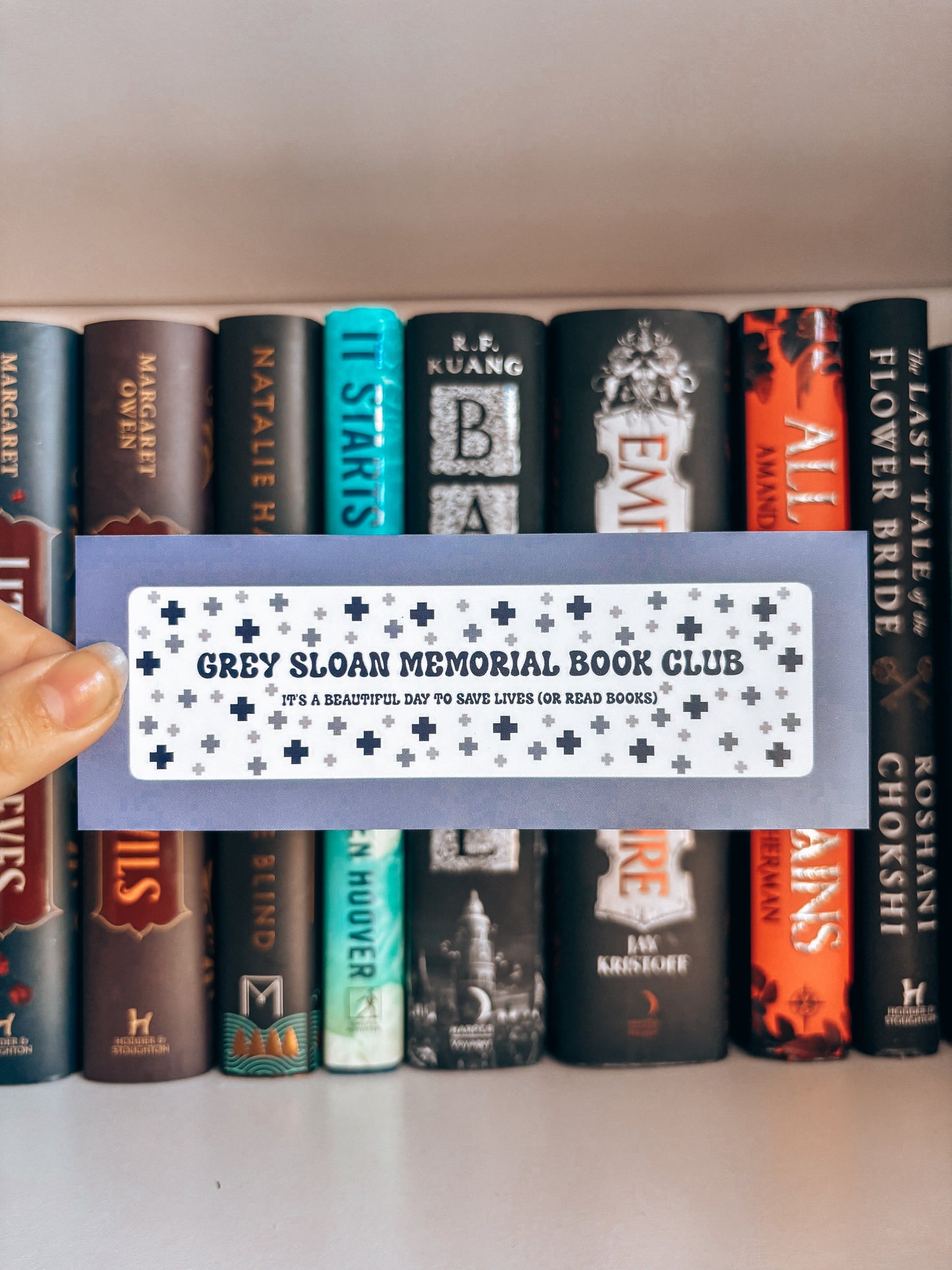 Grey Sloan Memorial Book Club Greys Anatomy Bookmark